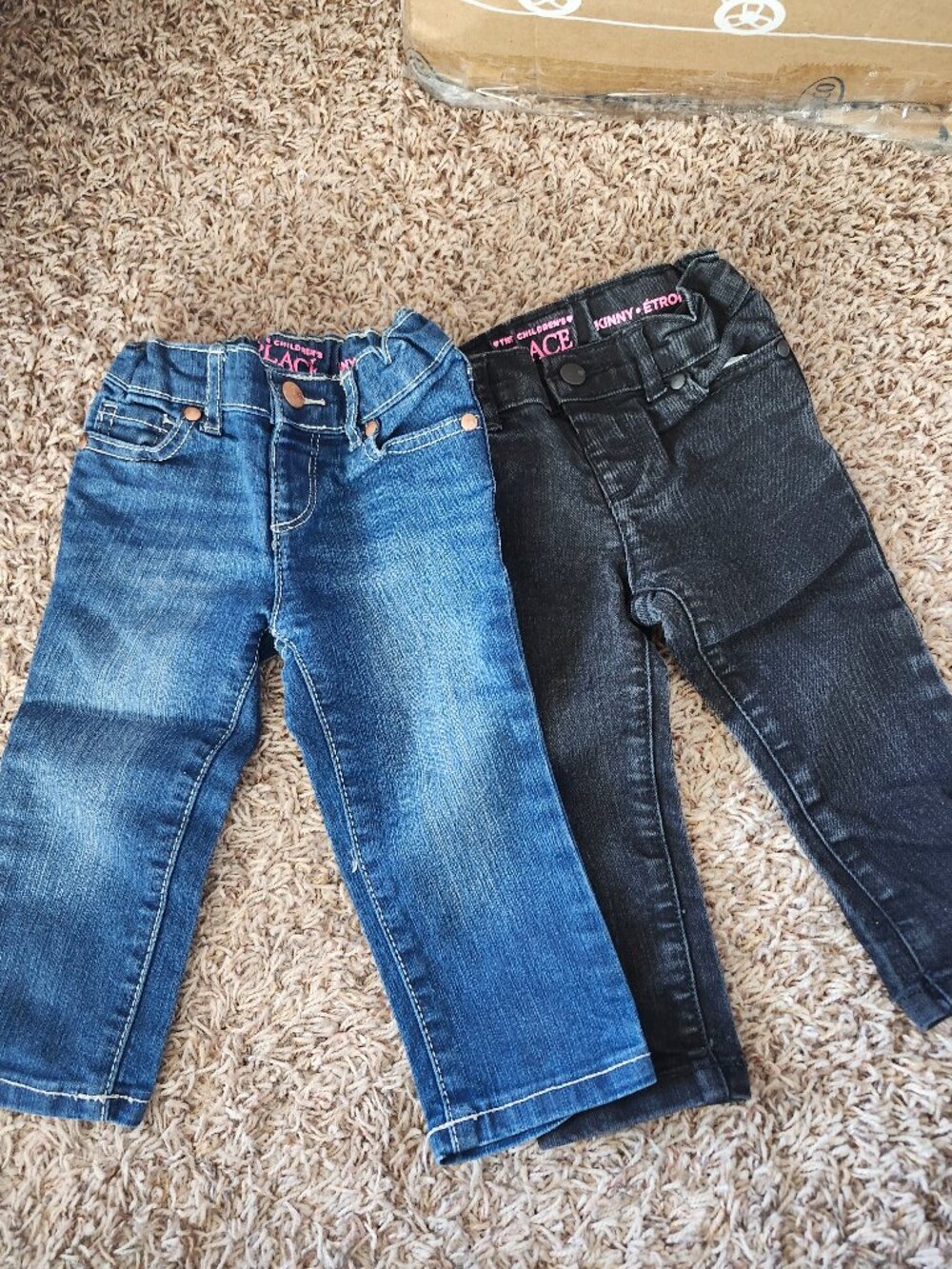 Two pair of Children's Place jeans